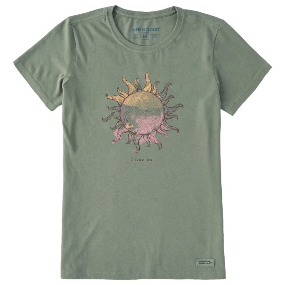 NWT Life is Good Shine on Sun Short Sleeve T-Shirt